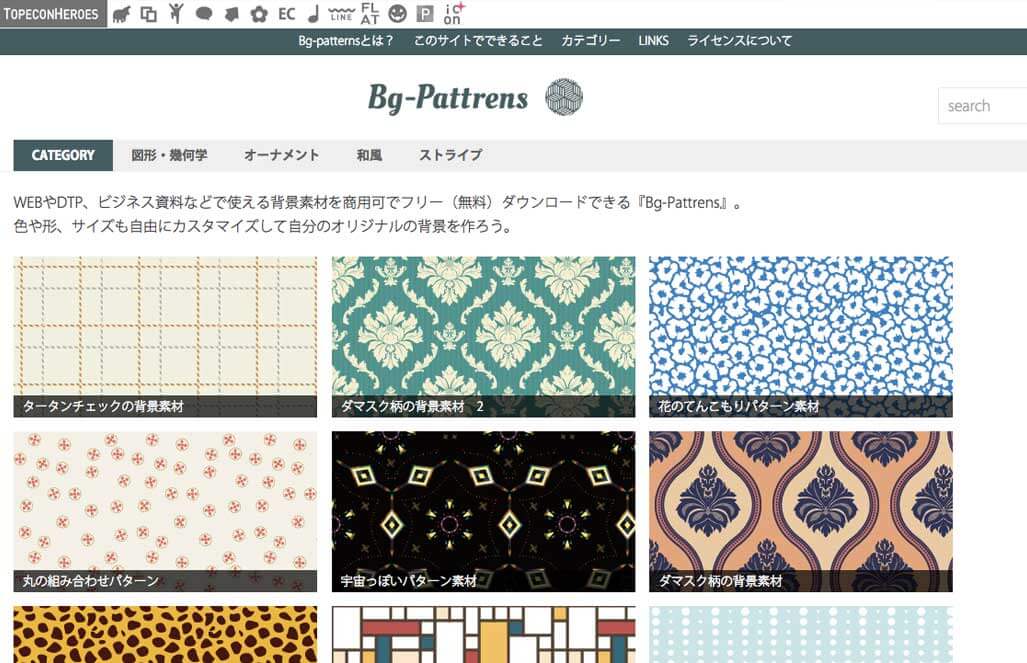 Bg-patterns